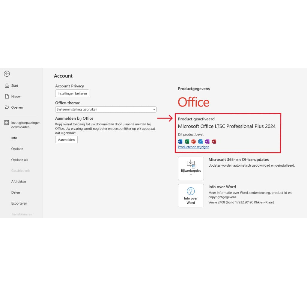 Microsoft Office 2024 Pro Plus