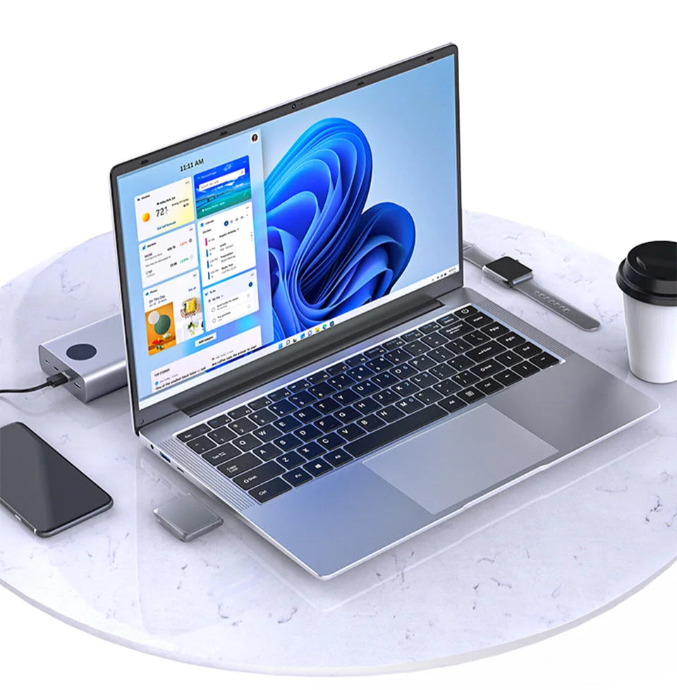 WG1 14.1" Windows 11 Pro – Intel Atom E3950 | 12GB RAM | vanaf 256GB SDD tot 2TB SDD